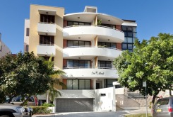 image of building exterior of holiday apartment manly