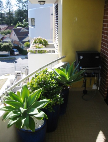 Living Room Balcony BBQ